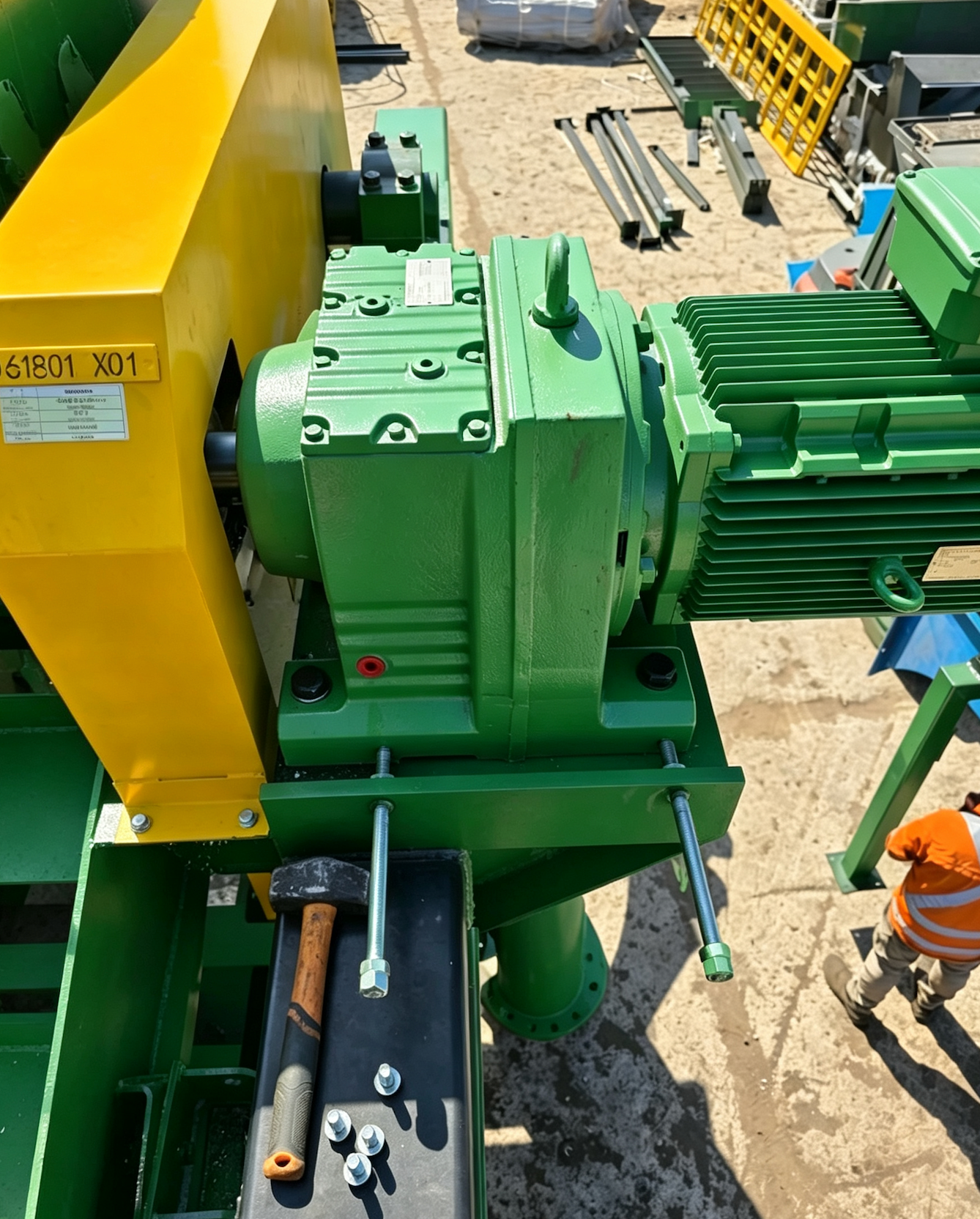 Drum magnetic separator motor.png