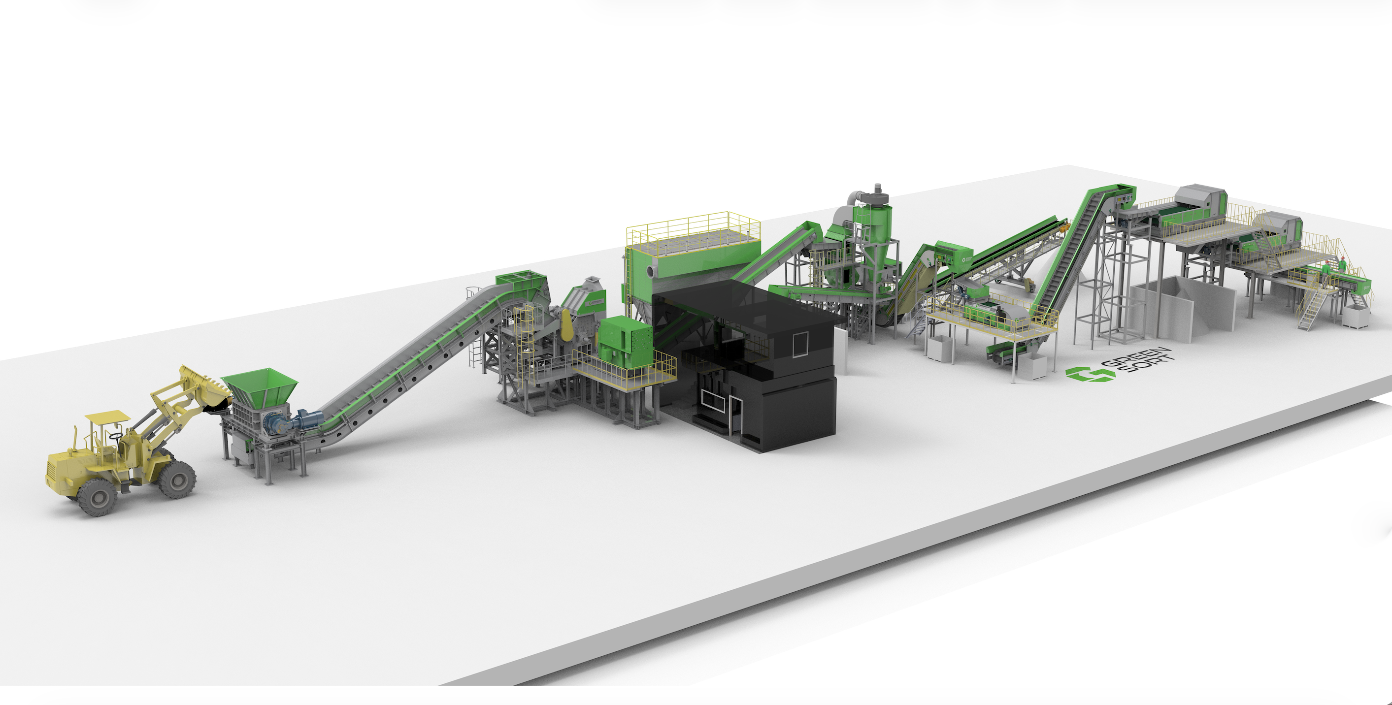 scrap steel shredding and ASR sorting plant.png